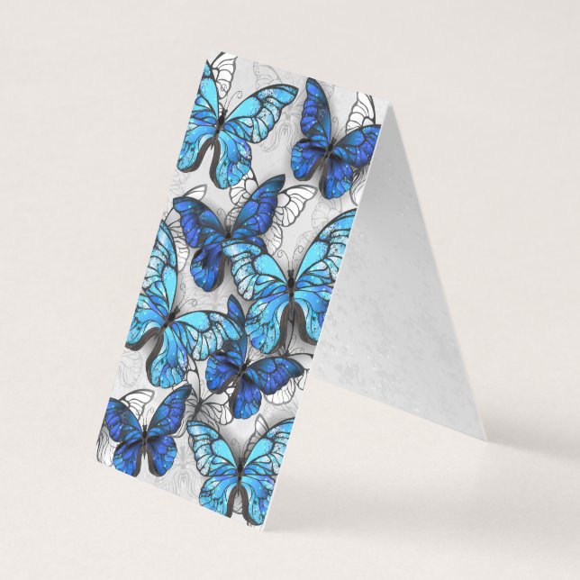 Composition des White and Blue Butterflies (Back)