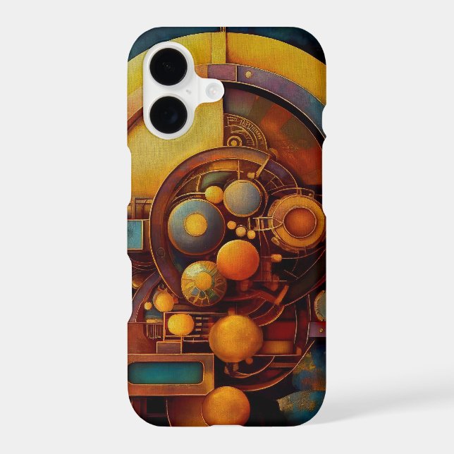 Composition d'Orbe Mécanique Steampunk (Verso)