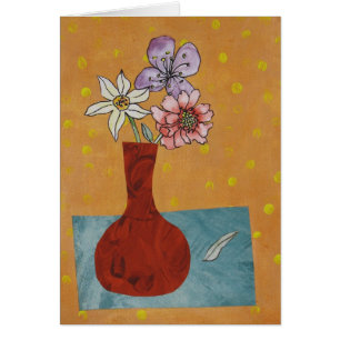 Composition florale en amusement