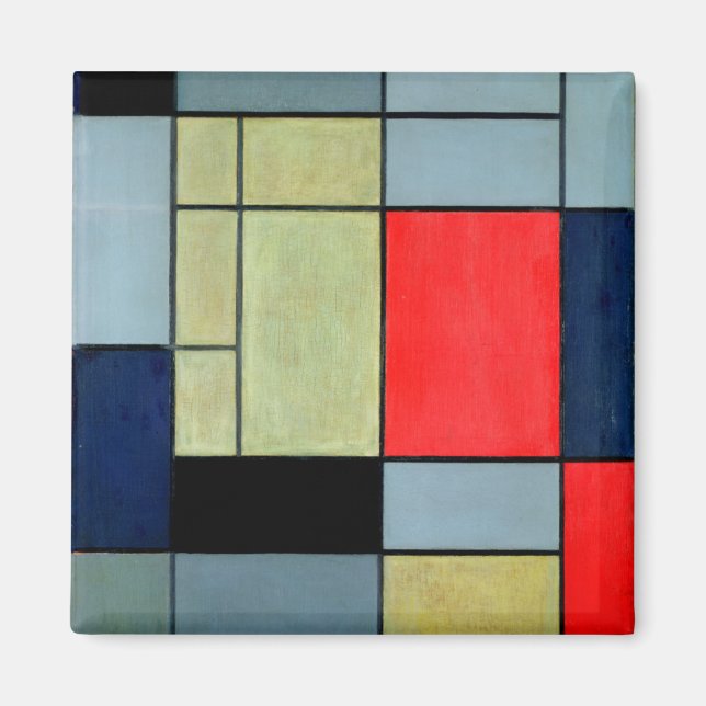 Composition I, 1920 Magnet (Front)
