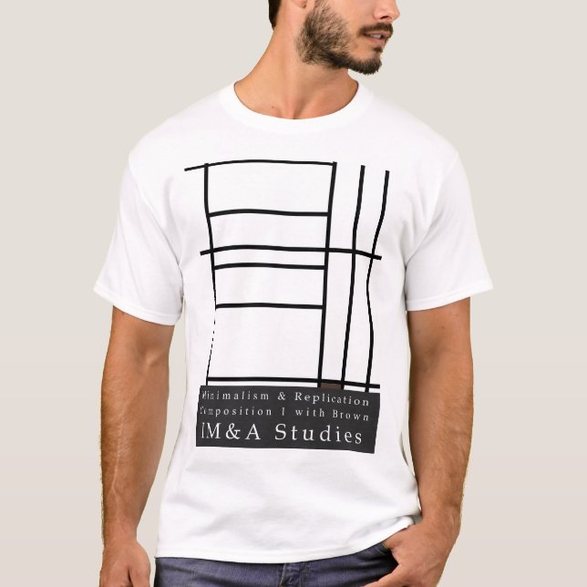 Composition I with Brown T-Shirt (Front)