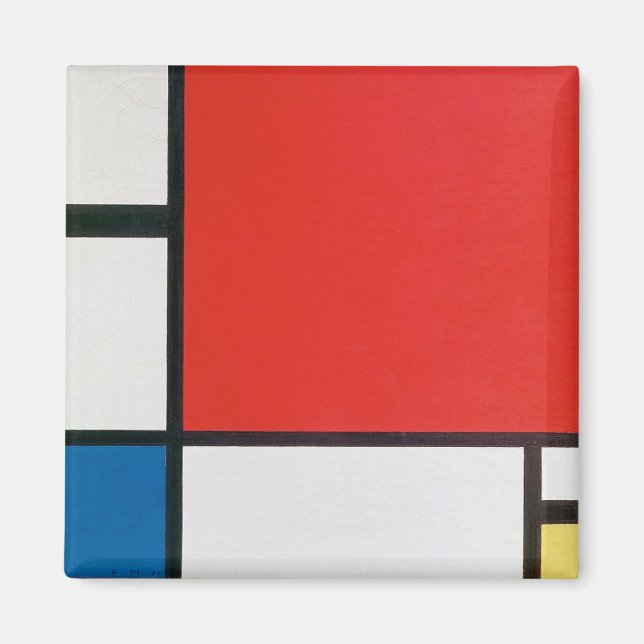 Composition II in Red, Blue, and Yellow, Kandinsky Magnet (Front)