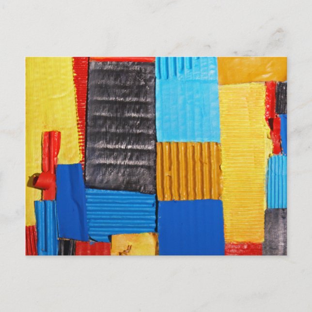 Composition in Primaries Postcard (Front)