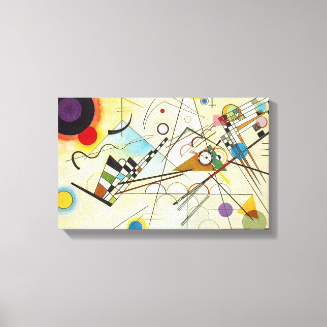 Composition Kandinsky VIII Papier en toile (Recto)