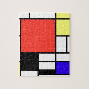 Composition , Mondriaan Jigsaw Puzzle
