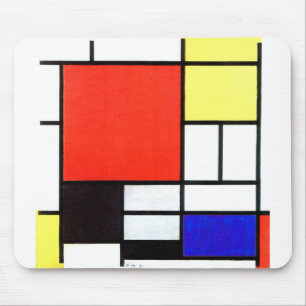 Composition , Mondriaan Mouse Pad