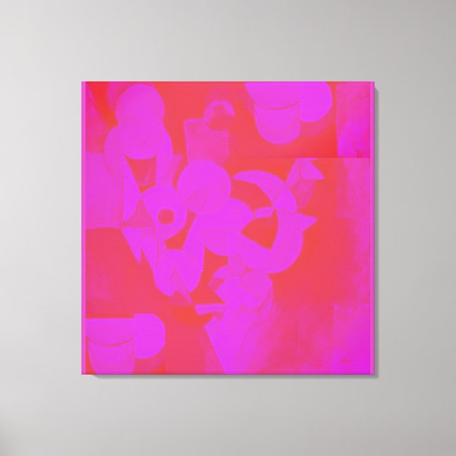 Composition N-One Canvas Print (Front)