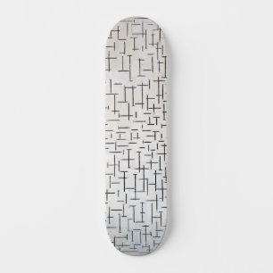 Composition No. 10, Pier and Ocean   Mondriaan   Skateboard