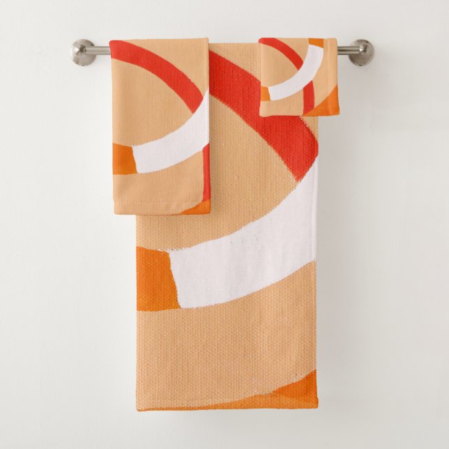 Composition no 43 - Monochrome orange (En situation)