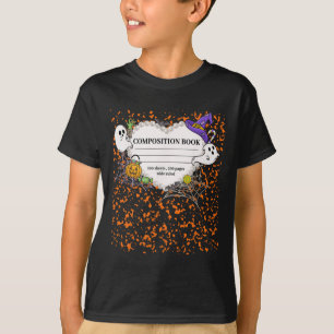 Composition Notebook Costume Matching Group Hallow T-Shirt