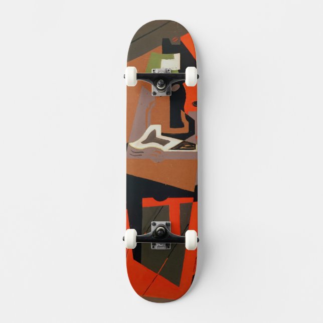 Composition (oil on canvas) skateboard (Front)