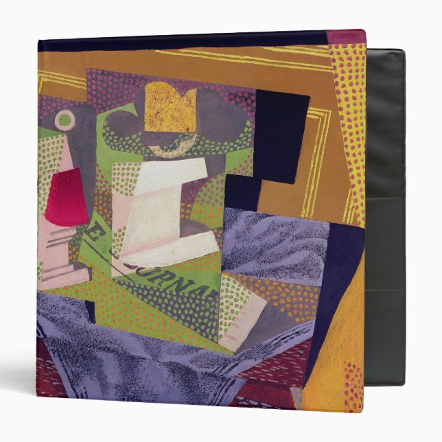 Composition on a Table, 1916 Binder (Front/Inside)