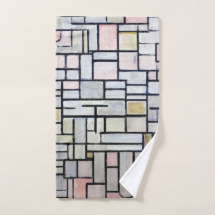 Composition rose et gris, Mondrian