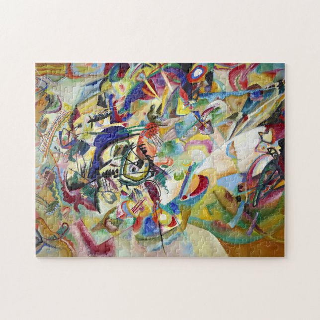 Composition VII, 1913 by Wassily Kandinsky Jigsaw Puzzle (Horizontal)