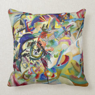 Composition VII, 1913 by Wassily Kandinsky Throw Pillow