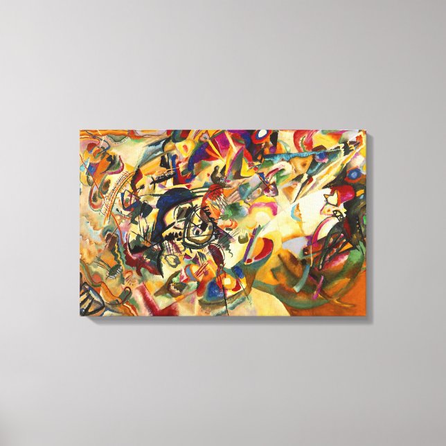 Composition VII Canvas Print (Front)