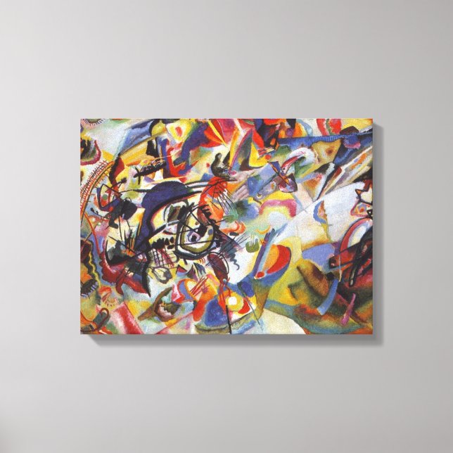 Composition VII Wassily Kandinsky Canvas Print (Front)