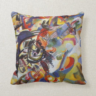 Composition VII Wassily Kandinsky Throw Pillow