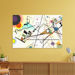 Composition VIII by Wassily Kandinsky Canvas Print