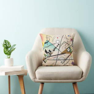 Composition VIII by Wassily Kandinsky Throw Pillow