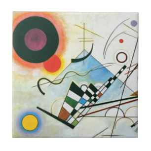Composition VIII by Wassily Kandinsky Tile