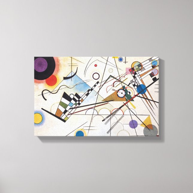 Composition VIII Canvas Print (Front)