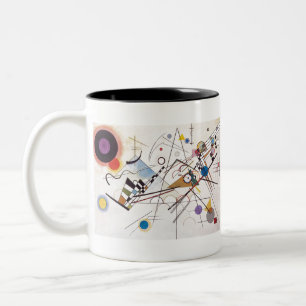 Composition viii Two-Tone coffee mug
