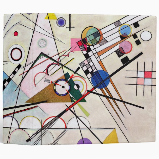 Composition VIII, Wassily Kandinsky Binder (Front/Spine)