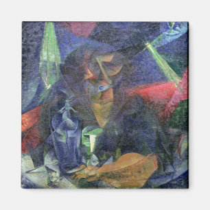 Composition with Figure of a Woman, 1912 (oil on c Magnet