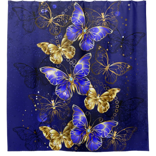 Composition with Sapphire Butterflies (Front)