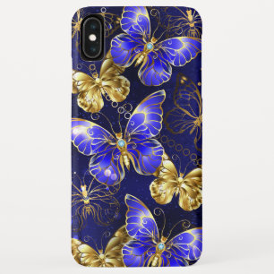 Composition with Sapphire Butterflies iPhone XS Max Case