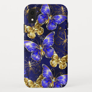 Composition with Sapphire Butterflies iPhone XR Case