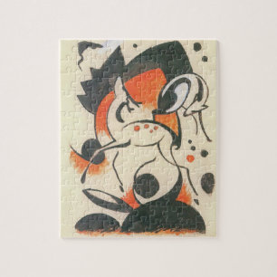 Composition with Two Deer by Franz Marc Jigsaw Puzzle