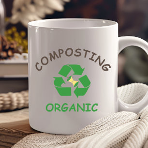 compost composting composter organic farming coffee mug