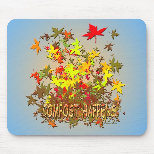 Compost Happens Mouse Pad (Front)