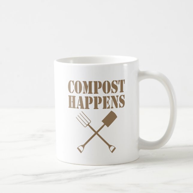 Compost Happens Mug (Right)