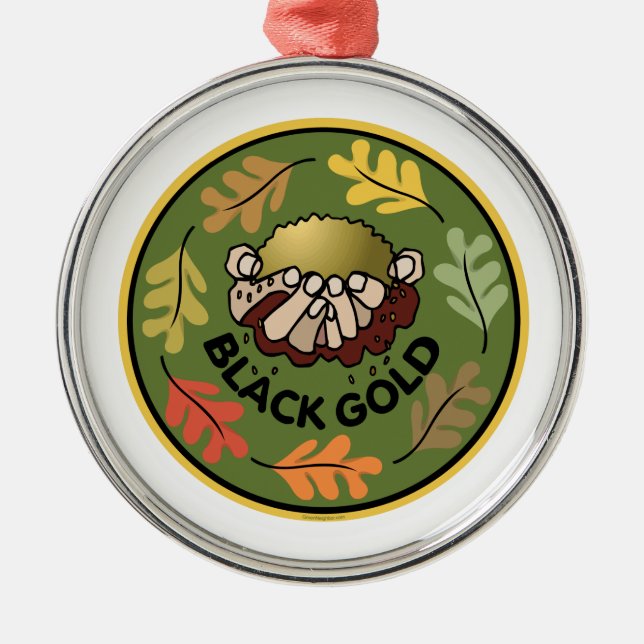 Compost Metal Ornament (Front)