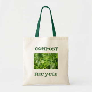 compost & recycle eco friendly bag