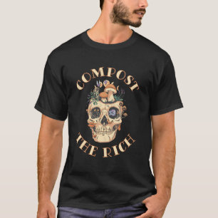 Compost The Rich - Mushroom Skull T-Shirt