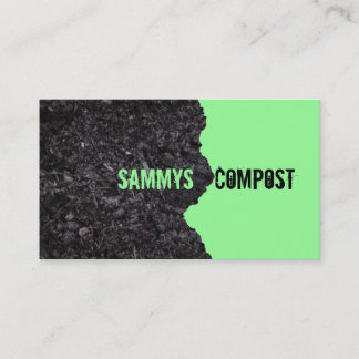 Composting business cards