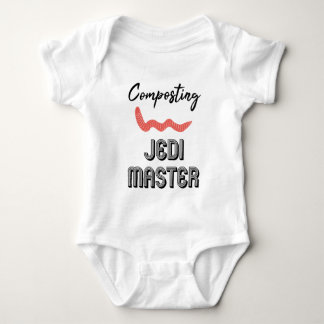 Composting Jedi Master Baby Bodysuit