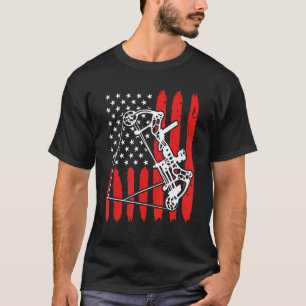 Compound Bow Archer Usa Archery 2 T-Shirt