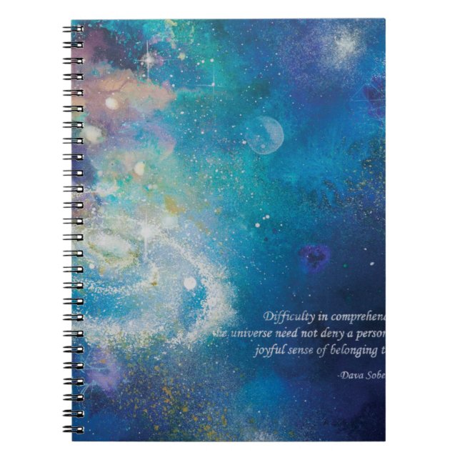Comprehending the Universe Notebook (Front)