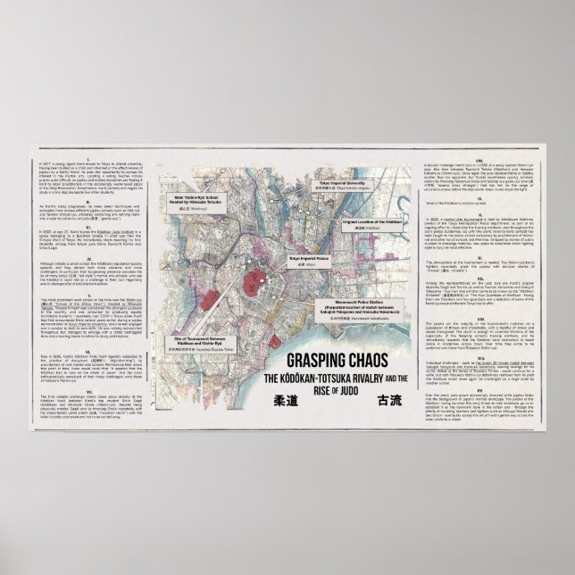 Comprendre le chaos : l'essor du judo Poster (Devant)