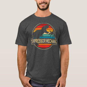 Compressor Mechanic Dinosaur T-Shirt