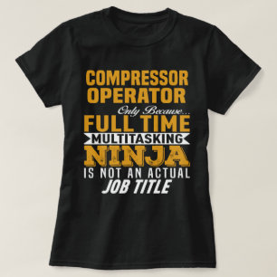 Compressor Operator T-Shirt