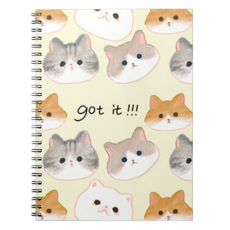 "Compris ! Adorable Chat Visages Carnet 🐾