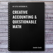 Comptabilité créative et Carnet mathématique discu