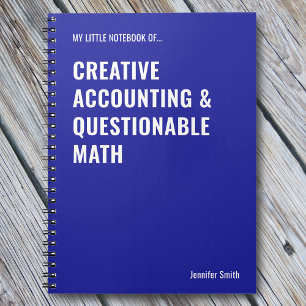 Comptabilité créative et Carnet mathématique discu