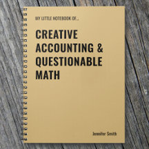 Comptabilité créative et Carnet mathématique discu